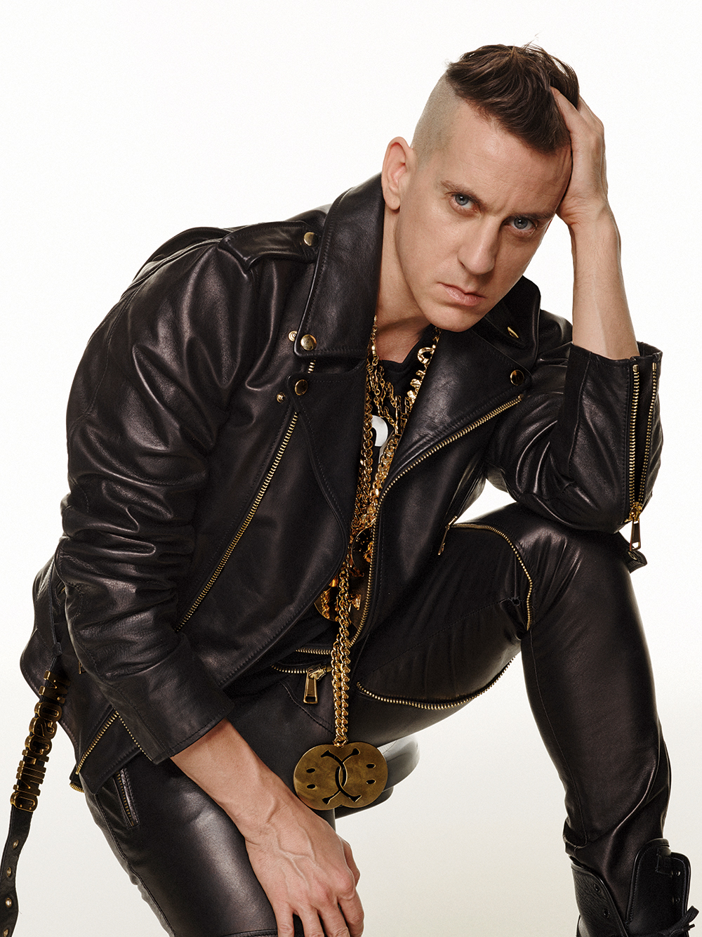 jeremy scott leather jacket