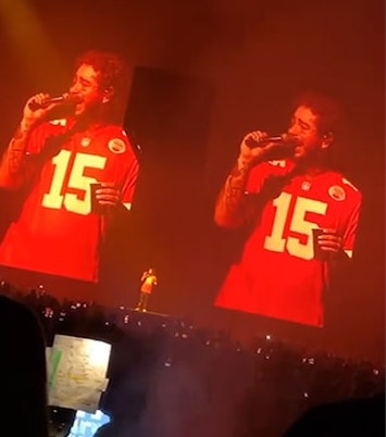 post malone chiefs jersey