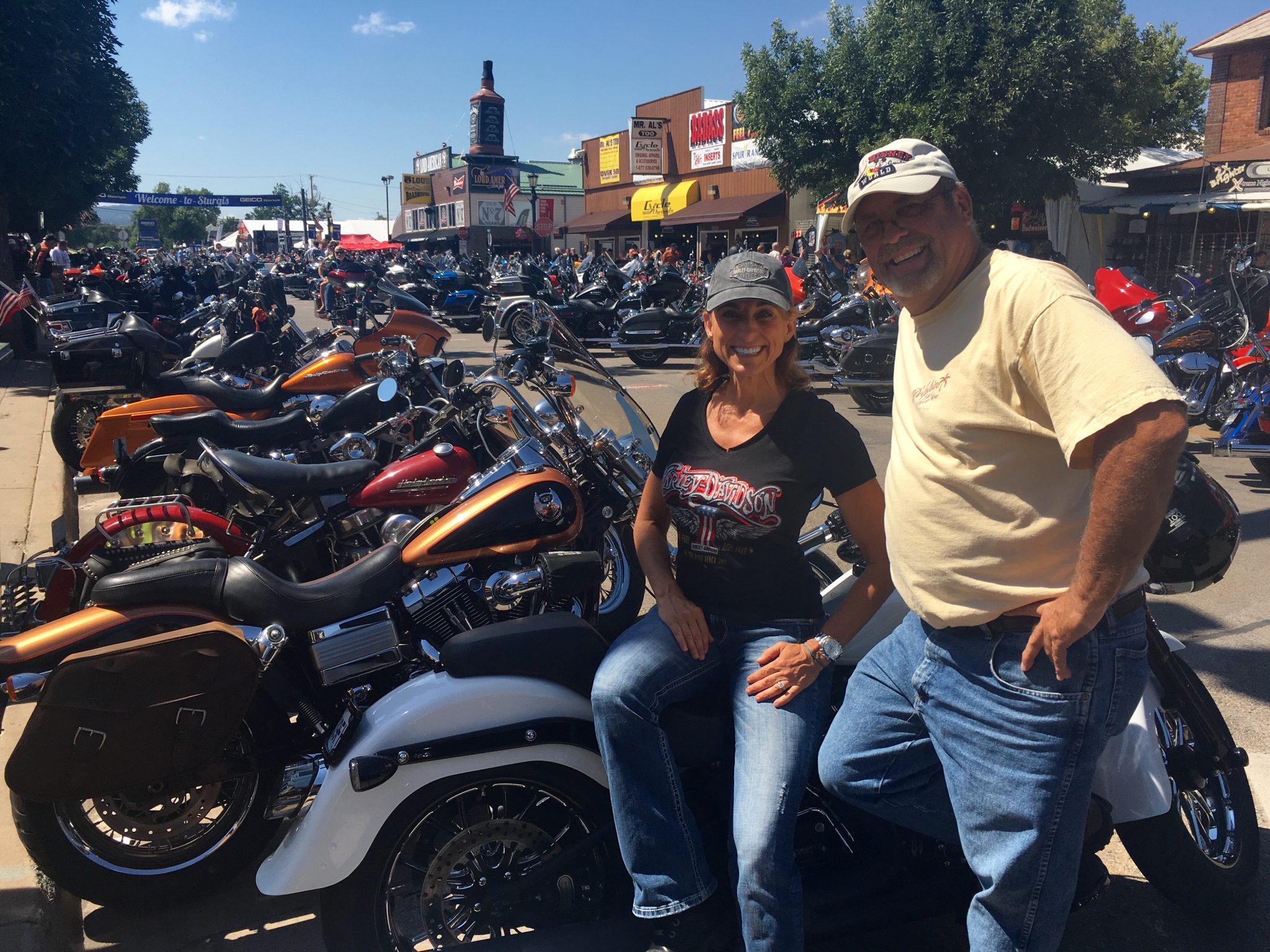Gail Hits The Reset Button On Gail’s Harley Davidson - In Kansas City