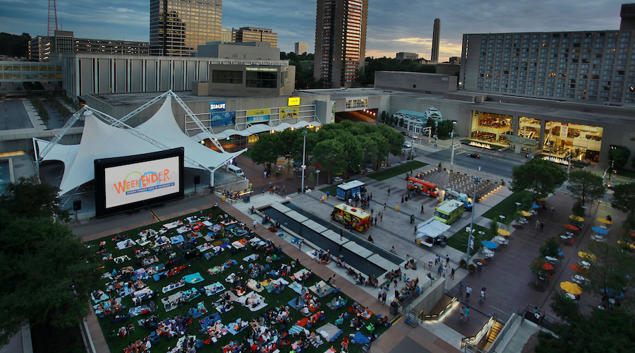 WeekEnder event at Crown Center in Kansas City, Missouri