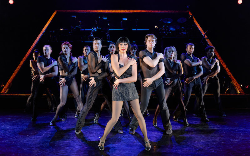 The cast of "Chicago," a touring Broadway musical